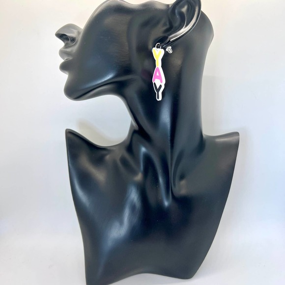 Fri-Yay Earrings - Funny Earrings - Friday Earrings - Weekend Earrings - Party - Picture 7 of 8